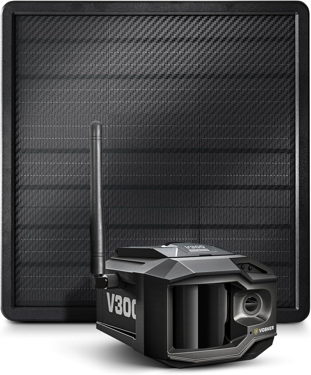 Vosker V300 Ultimate Solar LTE Cellular Security Camera + Ext Solar Power Bank