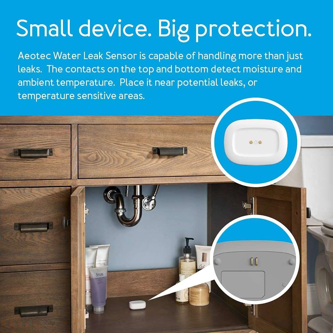 Aeotec SmartThings Zigbee Water Leak Sensor