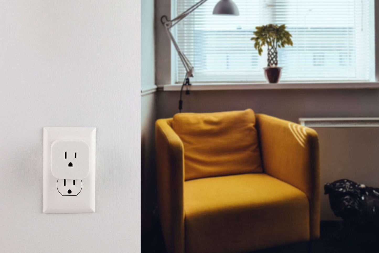 Enbrighten WiFi Plug-in On Off Smart Switch - evergreenly