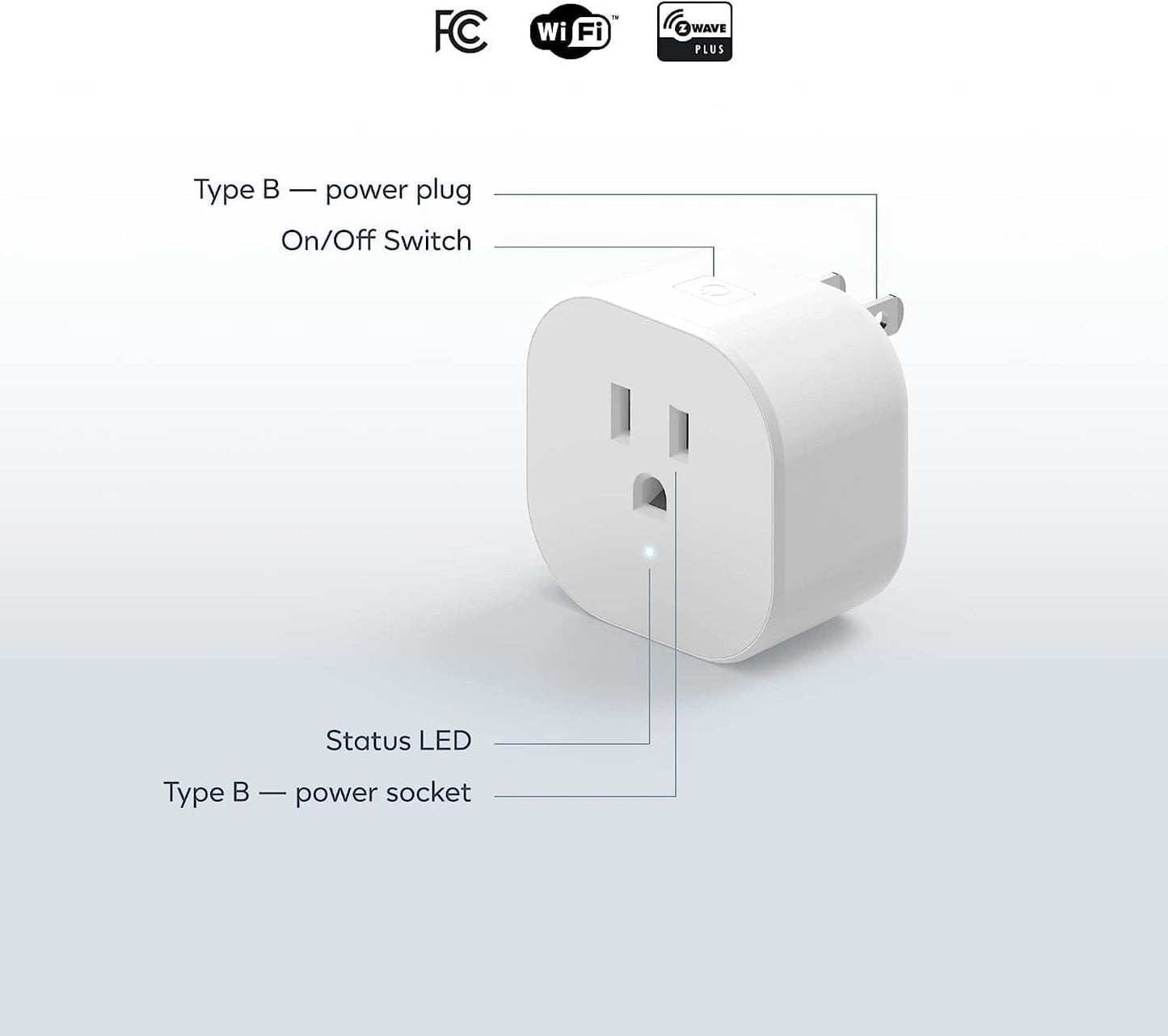 Ezlo Plughub 2 Z Wave Smart Hub and Z Wave Plug In Switch with Energy Monitoring - evergreenly