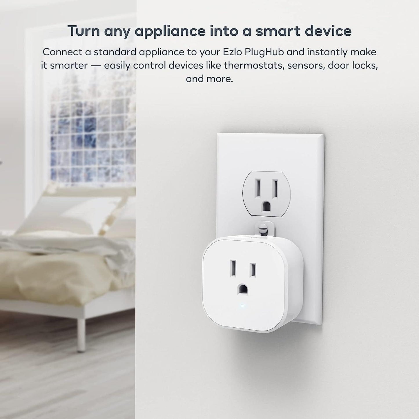 Ezlo Plughub 2 Z Wave Smart Hub and Z Wave Plug In Switch with Energy Monitoring - evergreenly