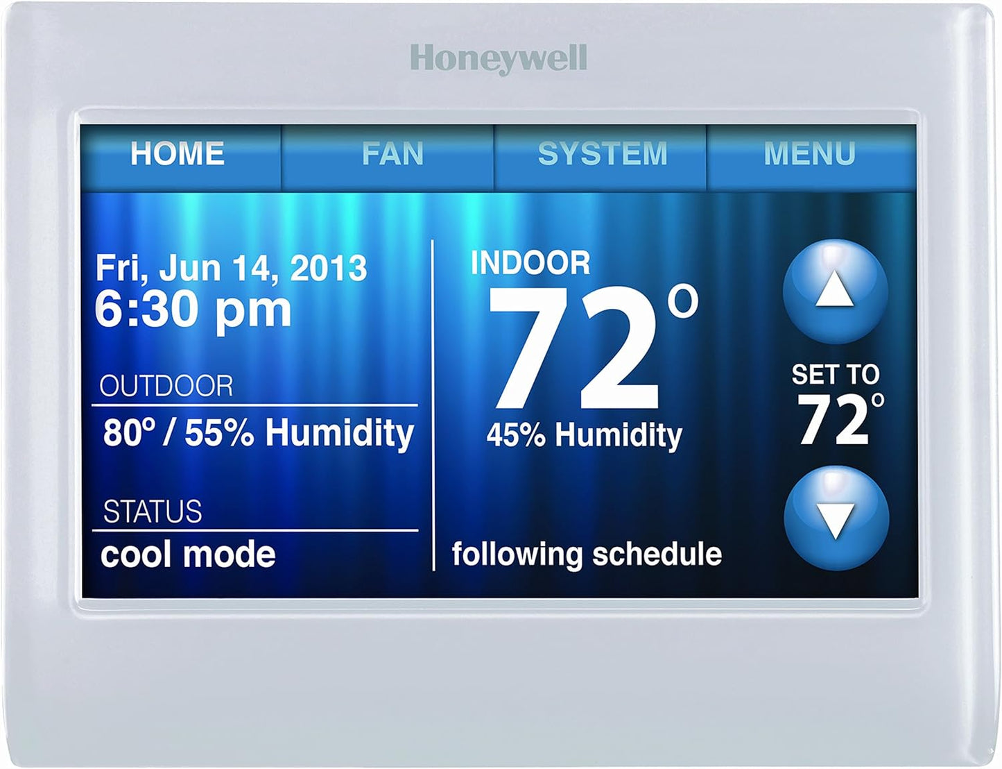 Honeywell TH9320WF5003 Colour Touch Screen WIFI Thermostat