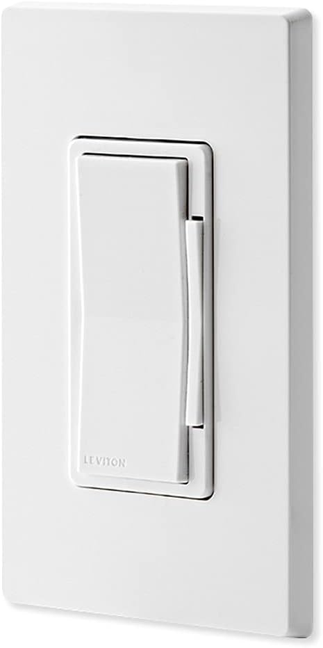 Leviton Decora DAWDC-1BW 2nd Generation WiFi Anywhere Companion Dimmer