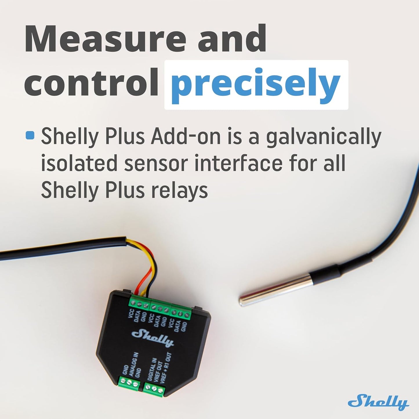 Shelly Plus Add-On Sensor Interface