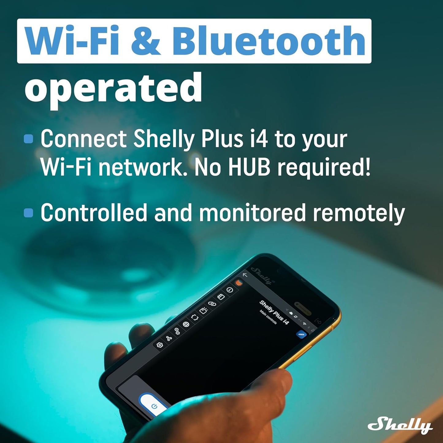 Shelly Plus i4 DC WiFi 4 Digital Inputs