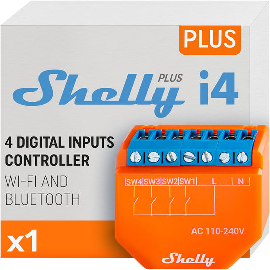 Shelly Plus i4 UL WiFi 4 Digital Inputs