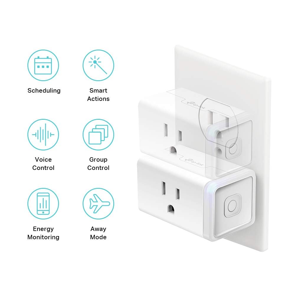 TPLink Kasa Matter WiFi Smart Plug with Energy Monitoring