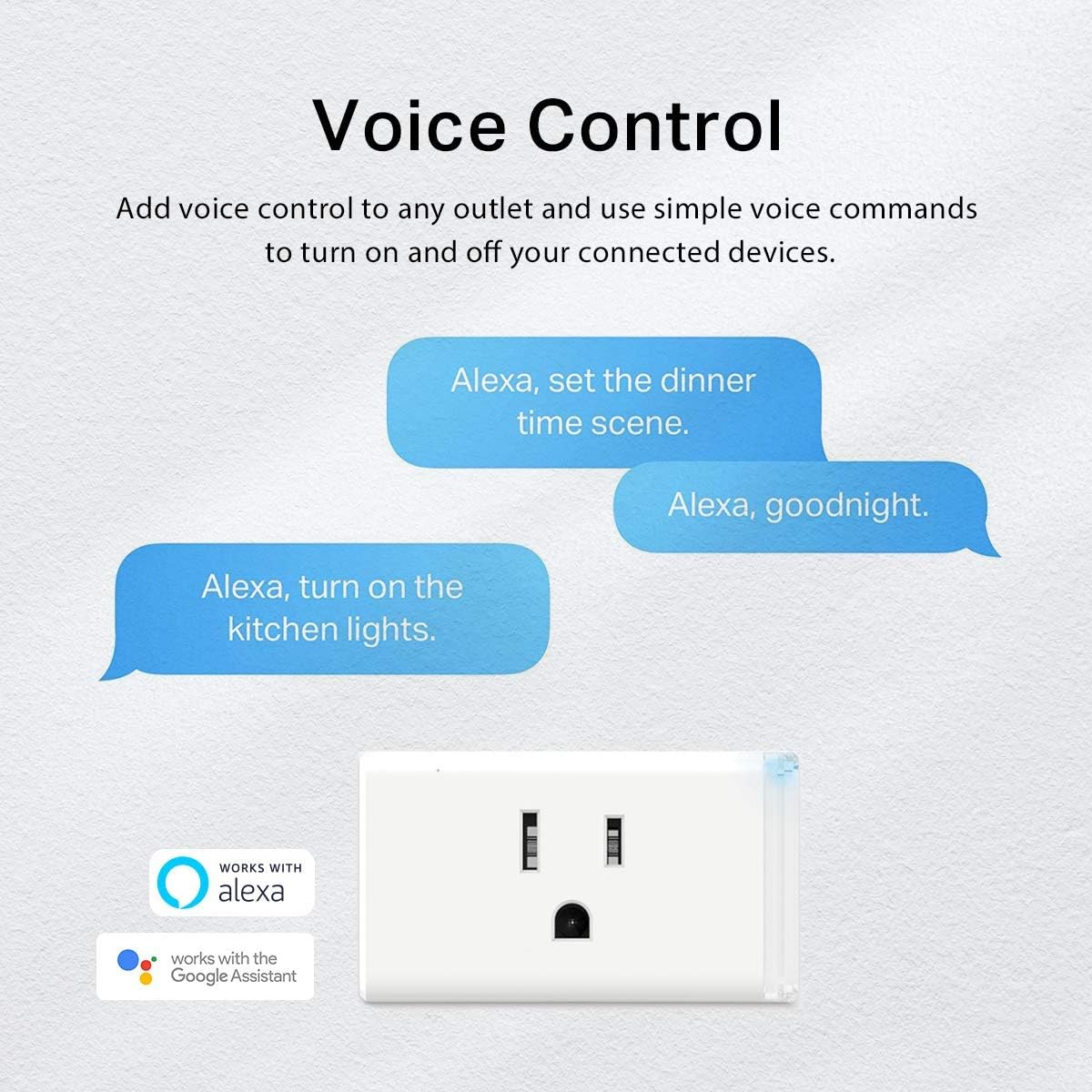 TPLink Kasa Matter WiFi Smart Plug with Energy Monitoring