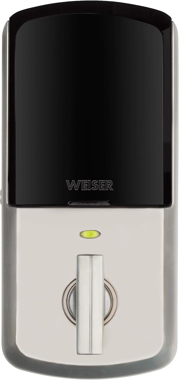 Weiser Halo 9GED25000-003 Touchscreen WiFi Smart Lock, Satin Nickel